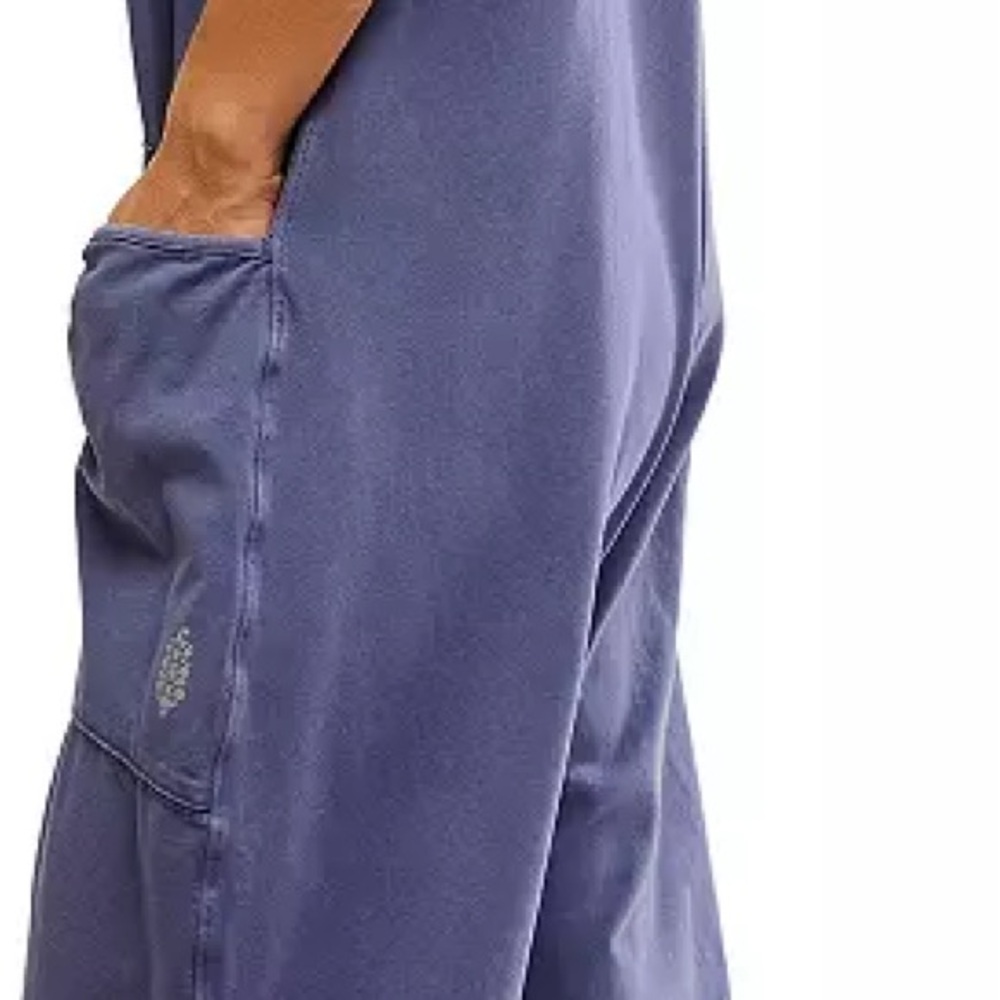 FP Movement by Free People Dusty Blue Relaxed Jumpsuit - Picture 4 of 7